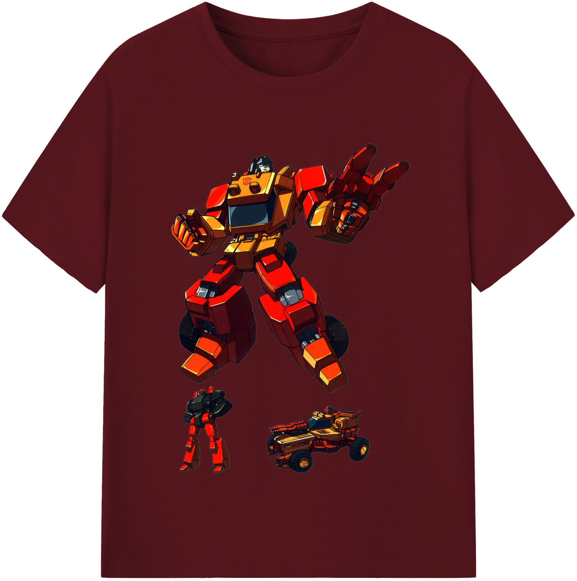 （画像用）  綿100％半袖Tシャツ（フロントプリント）